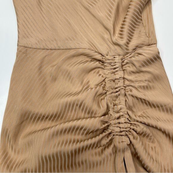 Revolve NBD Davis maxi dress with side slit tan - XS - Picture 3 of 10